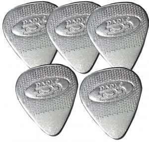 5 ALUMINIUM PLECTRUMS